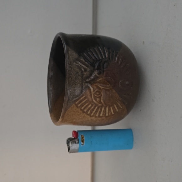 Vintage Robert maxwell mcm stoneware pottery craft usa earth tone bowl/cup - Picture 6 of 7